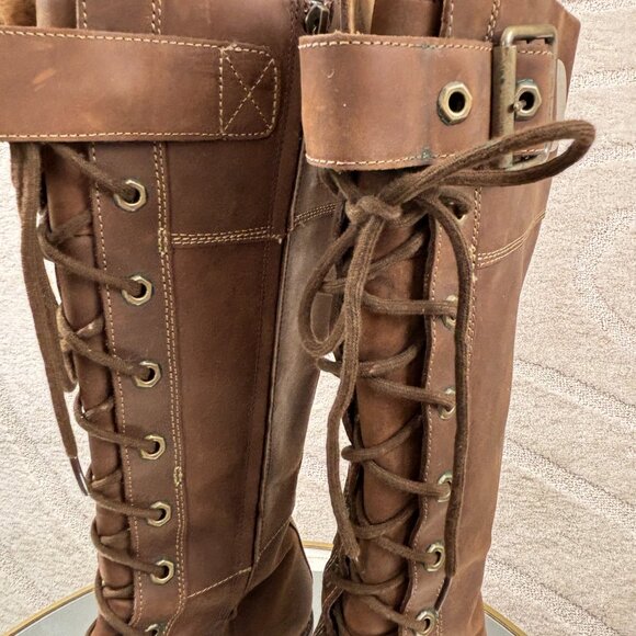 Red Wing Shoes Woman’s Leather zip up boots - Picture 4 of 9